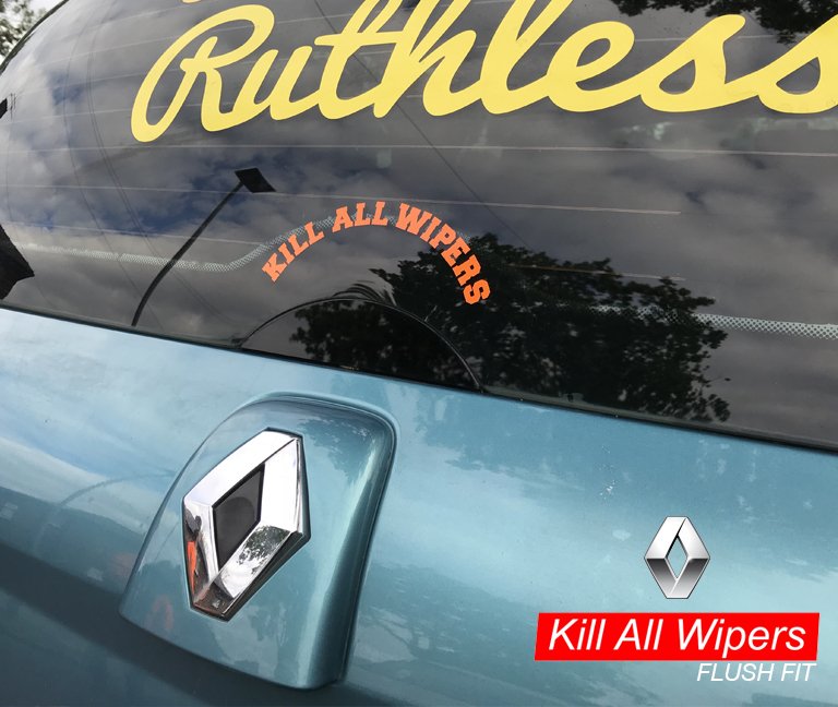 RENAULT - CLIO MK2 - FLUSH FIT WIPER DELETE KIT image 0