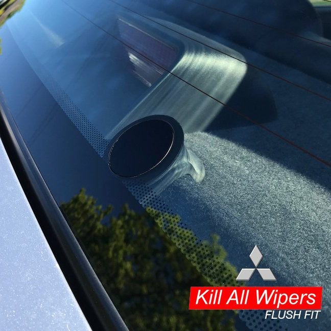 MITSUBISHI - EVO 8 / 9 - FLUSH FIT WIPER DELETE KIT image 2