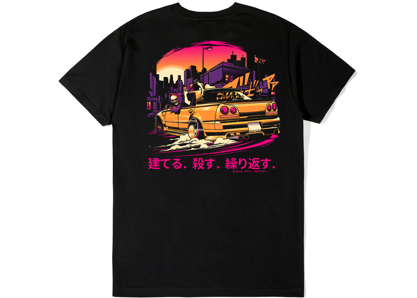 Kill All Wipers™ - BUILD, KILL, REPEAT - T-SHIRT image 0