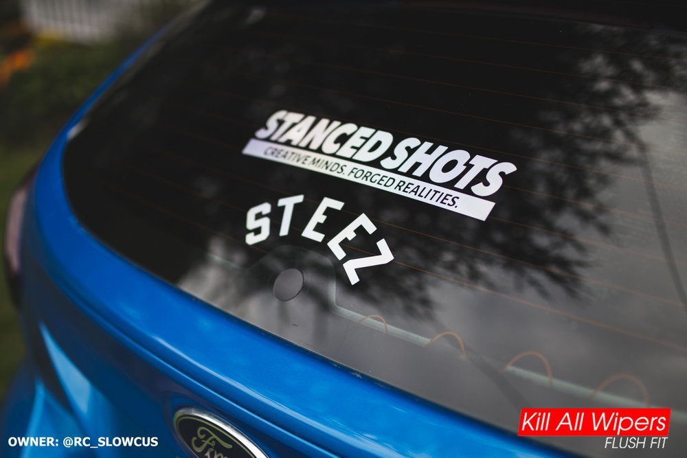 FORD - FOCUS MK3 - FLUSH WIPER DELETE KIT image 1
