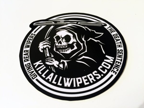 KILL ALL WIPERS™ - REAPER LOGO - STICKER