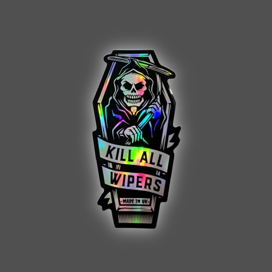 COFFIN DIE CUT - STICKER