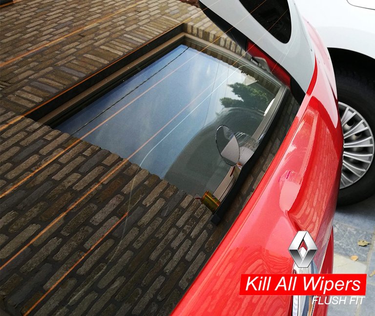 RENAULT - CLIO MK4 - FLUSH FIT WIPER DELETE KIT image 1