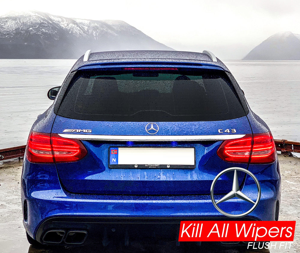 MERCEDES - C CLASS WAGON (W205) - FLUSH FIT WIPER DELETE KIT image 0