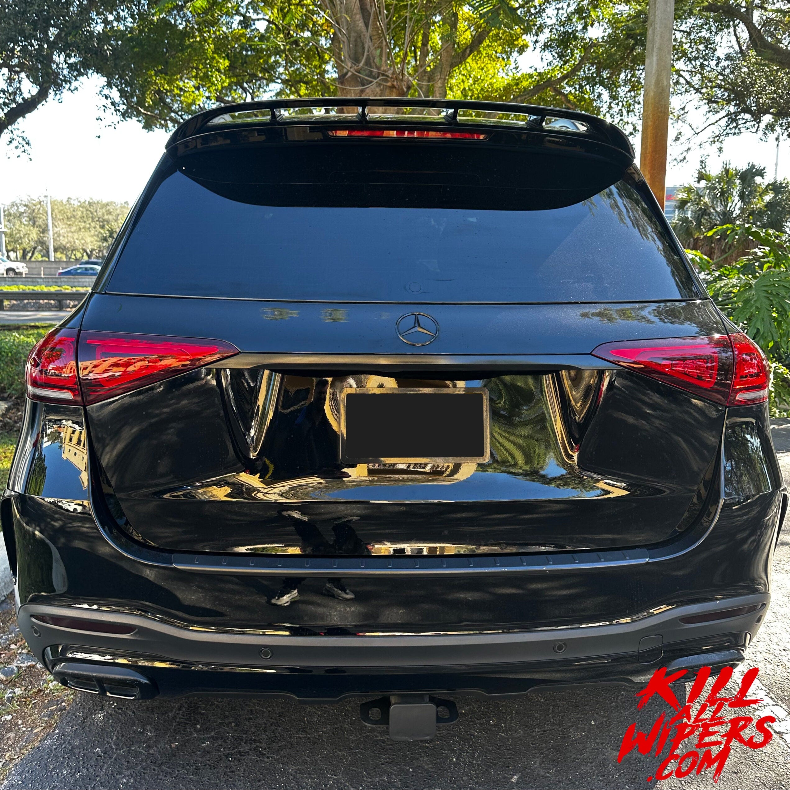 MERCEDES - GLE V167 - FLUSH FIT WIPER DELETE KIT image 0