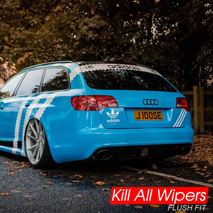 AUDI - A6 / S6 / RS6 - C5 / C6 / C7 / C8 - FLUSH FIT WIPER DELETE KIT image 0