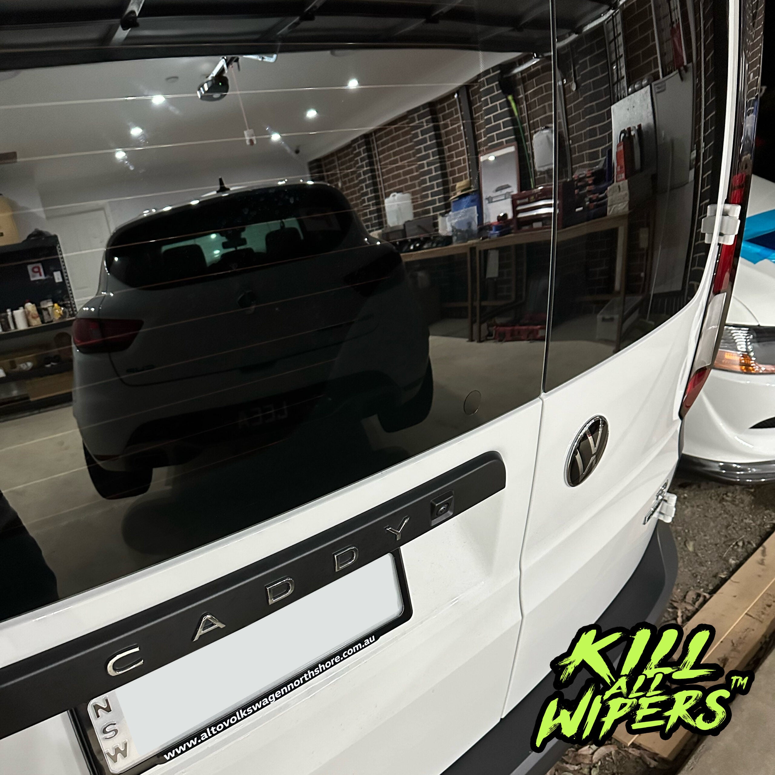VOLKSWAGEN - CADDY MK5 BARN DOOR - FLUSH WIPER DELETE™  KIT image 1