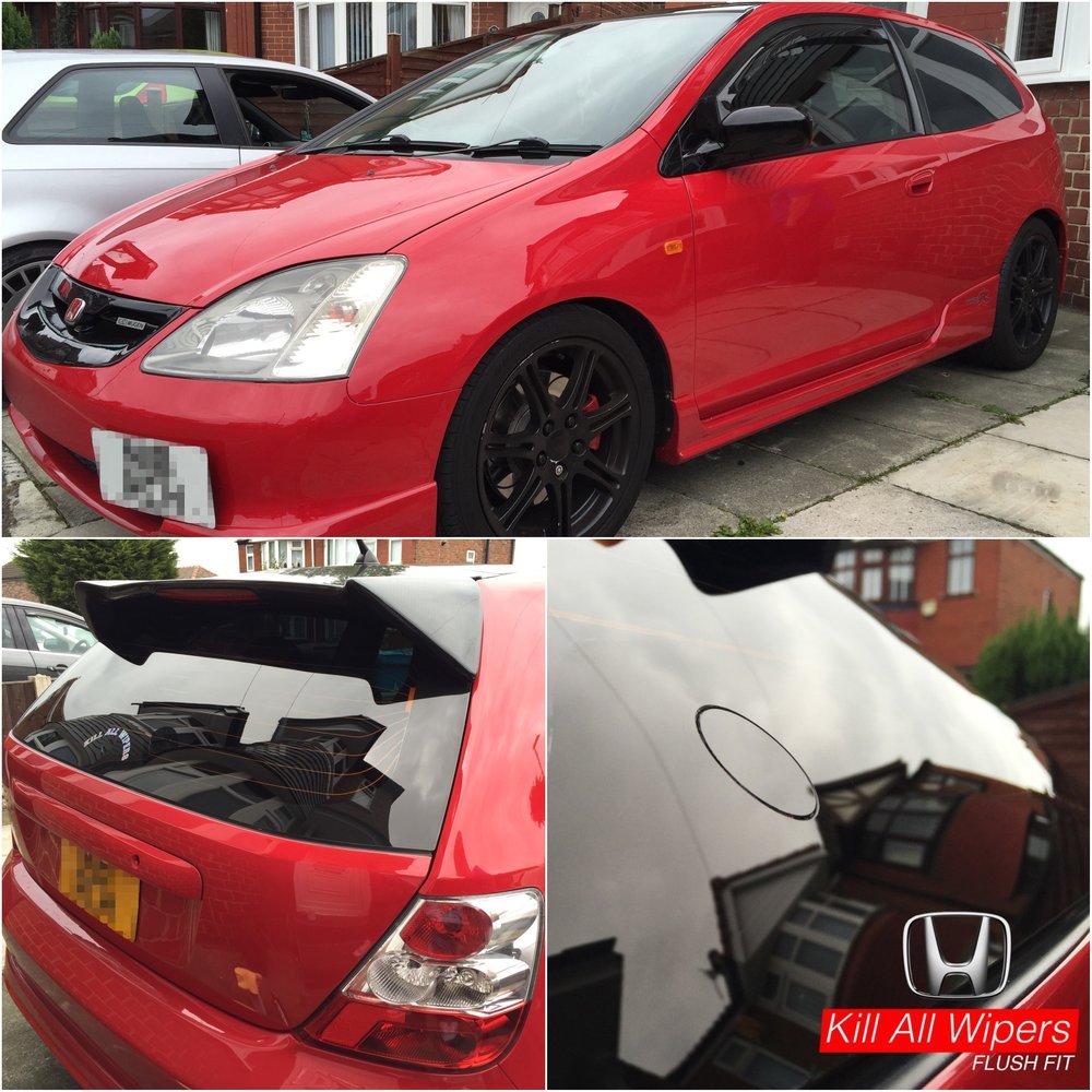 HONDA - CIVIC EP1 / EP2 / EP3 - FLUSH WIPER DELETE KIT image 0