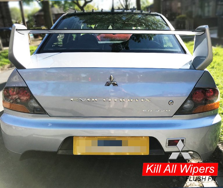 MITSUBISHI - EVO 8 / 9 - FLUSH FIT WIPER DELETE KIT image 0