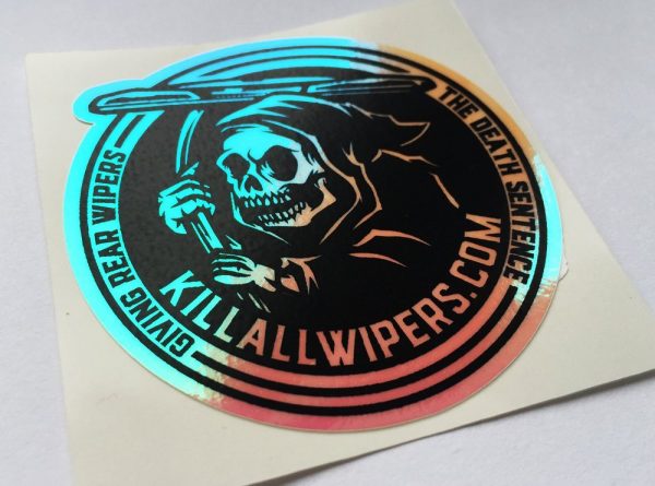 KILL ALL WIPERS™  - REAPER LOGO - STICKER
