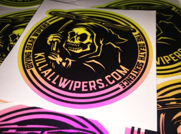 KILL ALL WIPERS™  - REAPER LOGO - STICKER