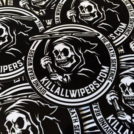 KILL ALL WIPERS™  - REAPER LOGO - STICKER