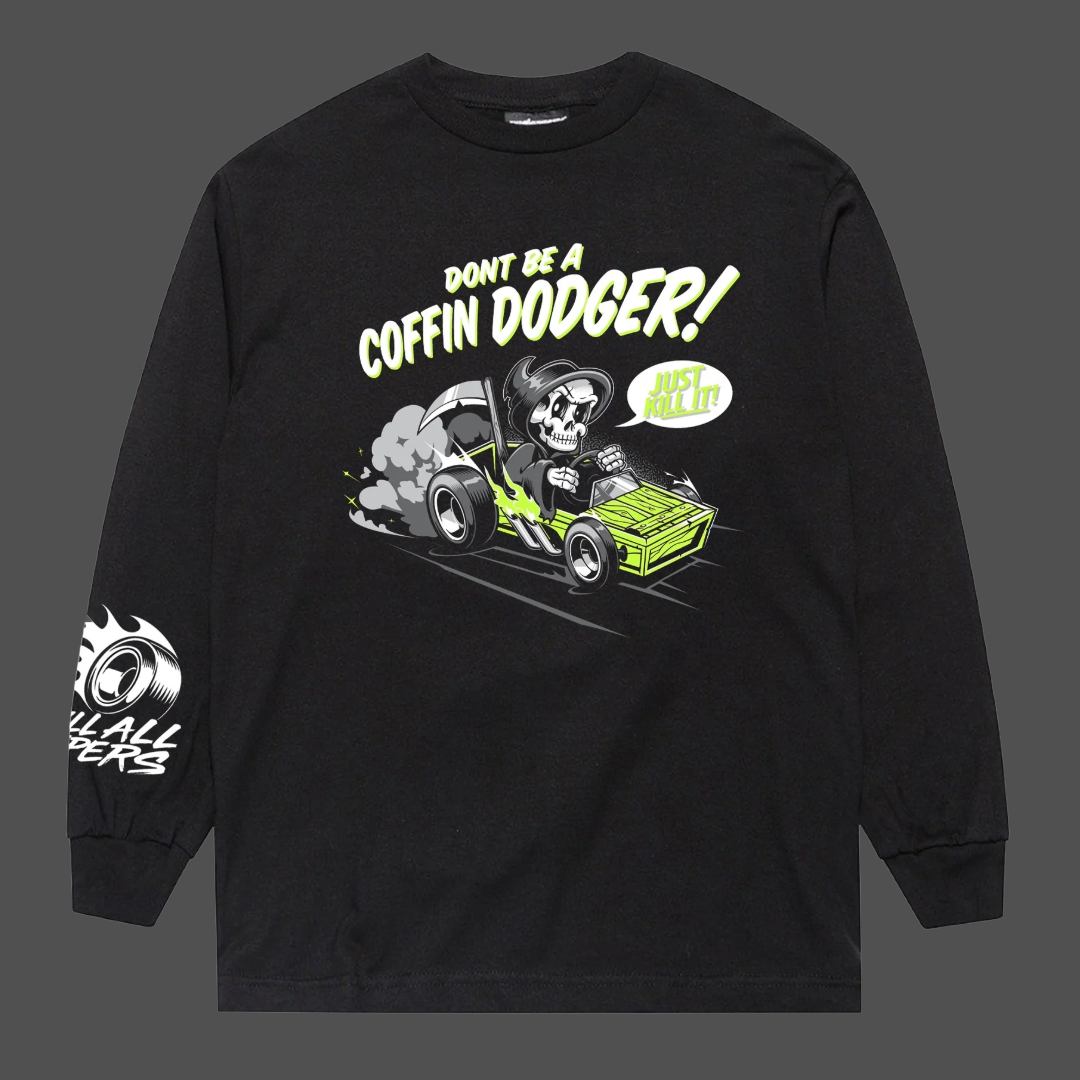 COFFIN DODGER / LONG SLEEVE T-SHIRT