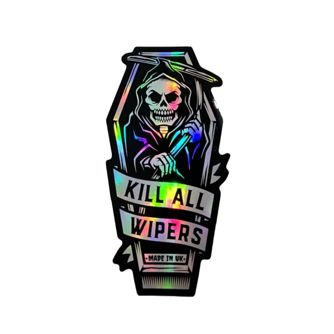 COFFIN DIE CUT - STICKER