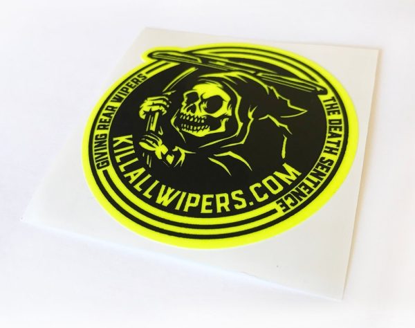 KILL ALL WIPERS™  - REAPER LOGO - STICKER
