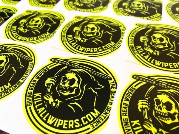 KILL ALL WIPERS™  - REAPER LOGO - STICKER
