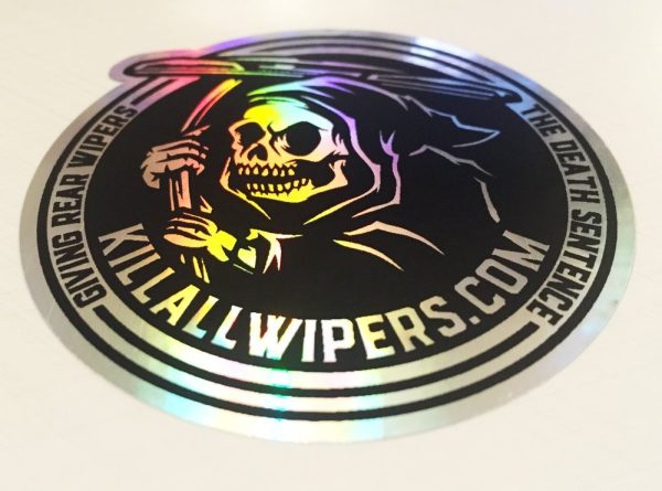 KILL ALL WIPERS™  - REAPER LOGO - STICKER
