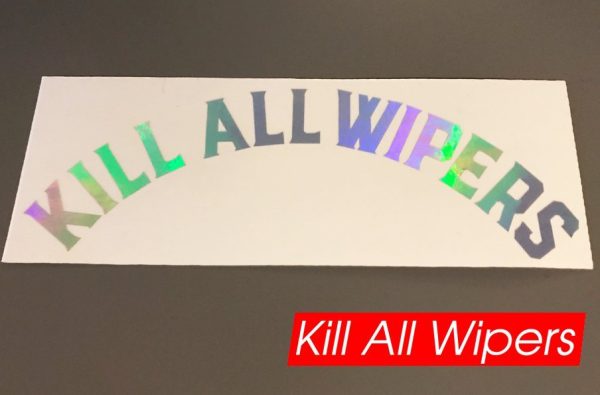 KILL ALL WIPERS™  V2 ARC - STICKER