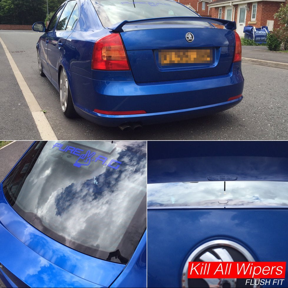 SKODA OCTAVIA MK2 - FLUSH WIPER DELETE KIT image 1