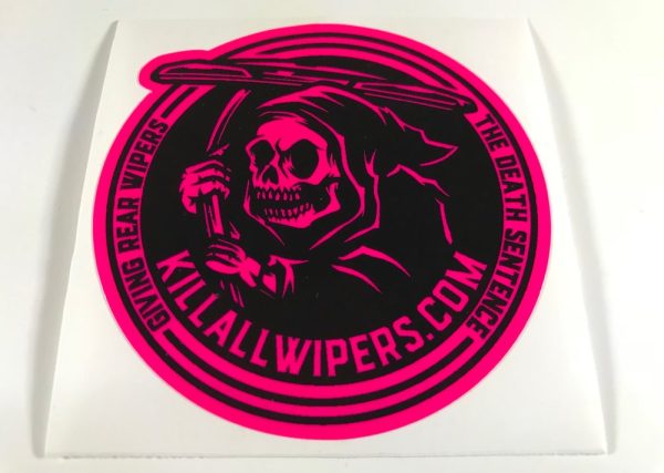 KILL ALL WIPERS™  - REAPER LOGO - STICKER